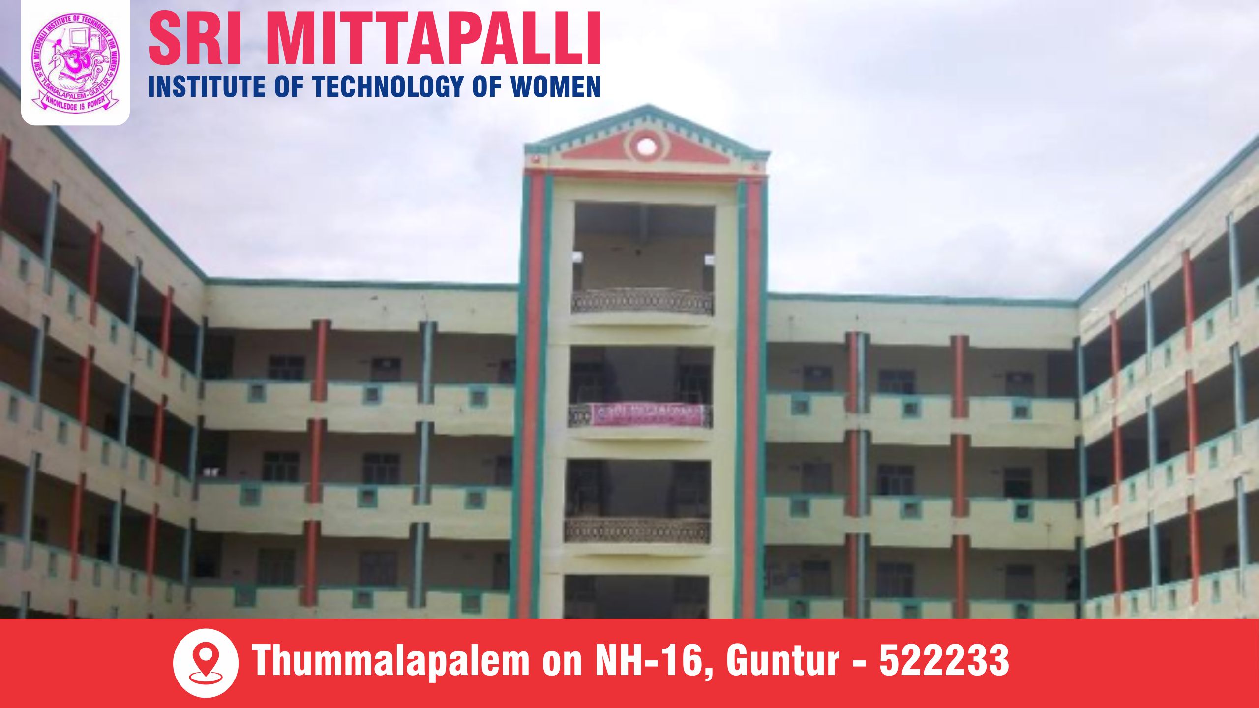 out side view of Sri Mittapalli Institute Of Technology For Women